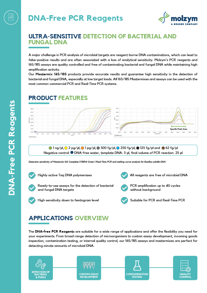 PCR Reagents Flyer